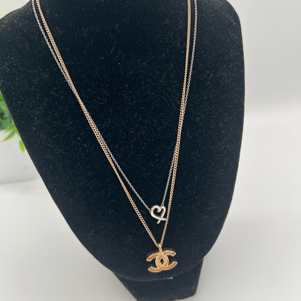 Chanel and Tiffany necklace bundle deal - Picture 2 of 2